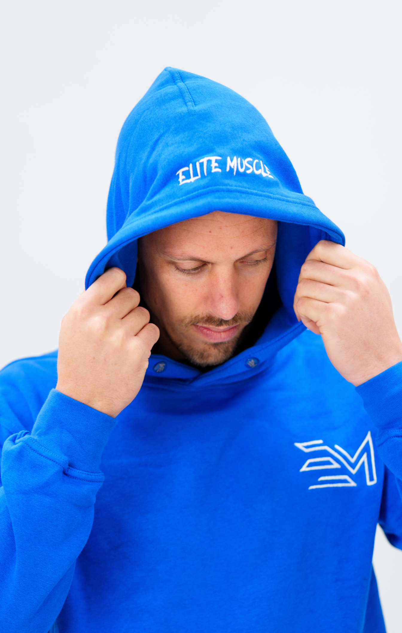 EM Premium Blue Hoodie