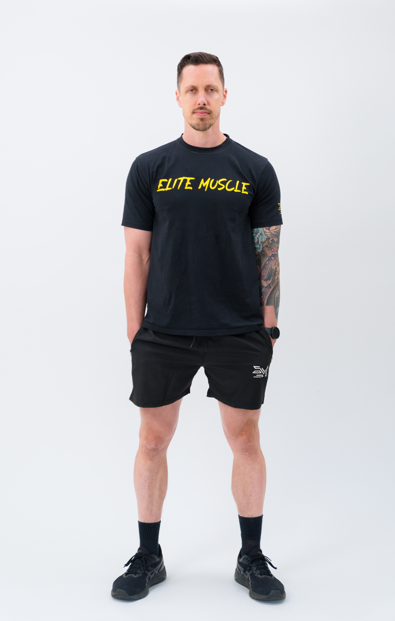 EM Black & Yellow Performance T-Shirt