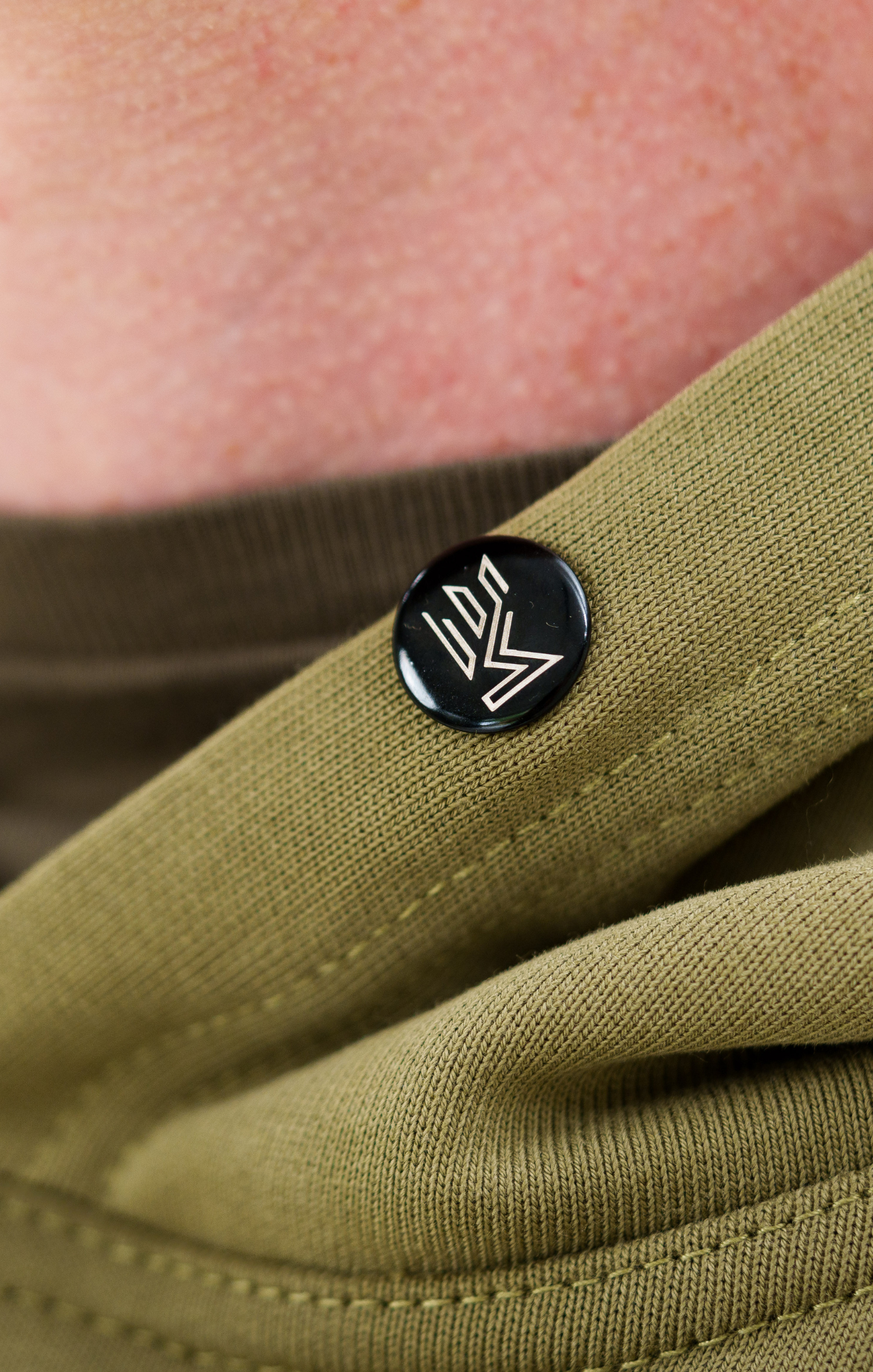 Khaki Green DISCIPLINED French Terry Hoodie