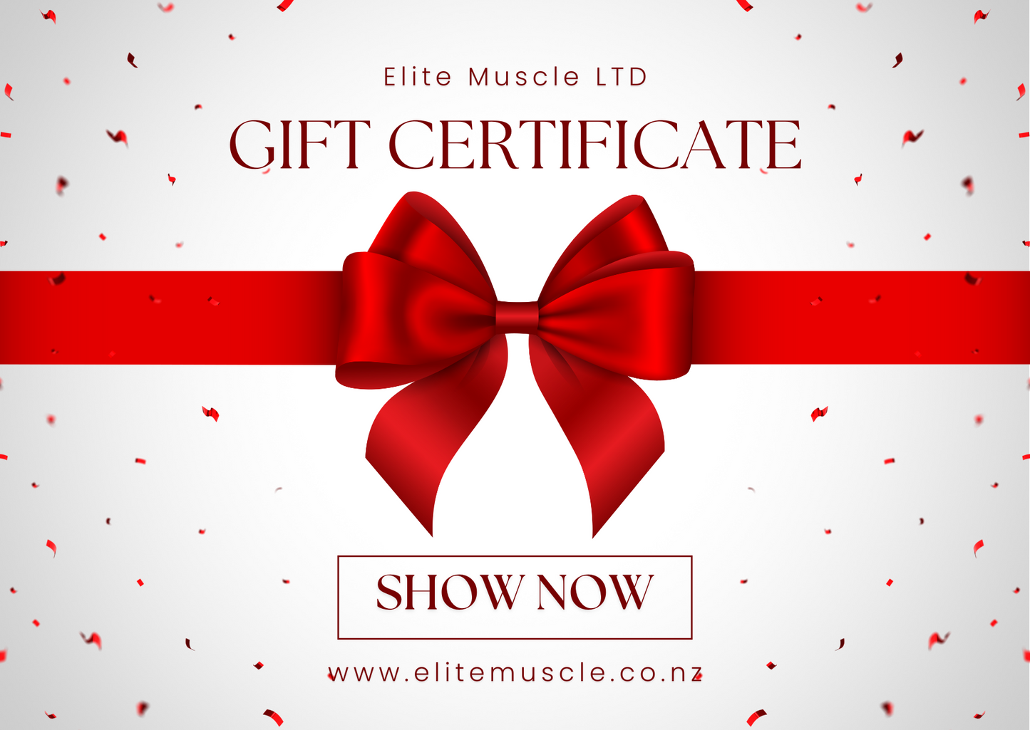 Elite Muscle Gift Card