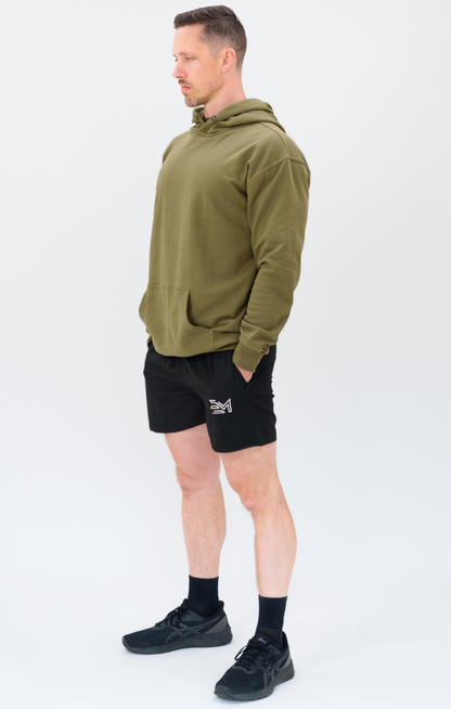 Khaki Green DISCIPLINED French Terry Hoodie